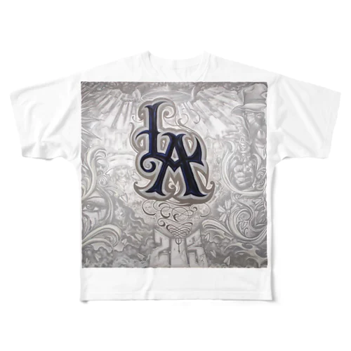 LA All-Over Print T-Shirt
