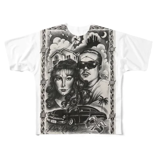 chicano  All-Over Print T-Shirt