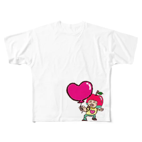 りんくん フルグラフィックTシャツ