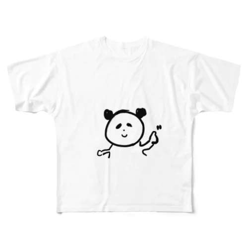 パンダさん All-Over Print T-Shirt