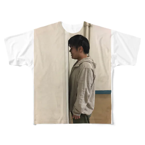 壁なら壊せばいい。ただそれだけ。 フルグラフィックTシャツ