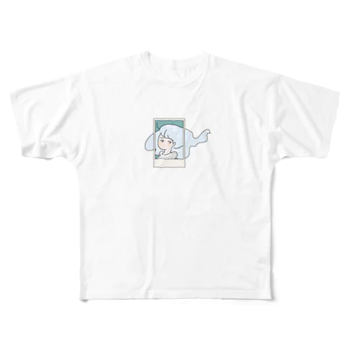 チェキなオンナのコ フルグラフィックTシャツ
