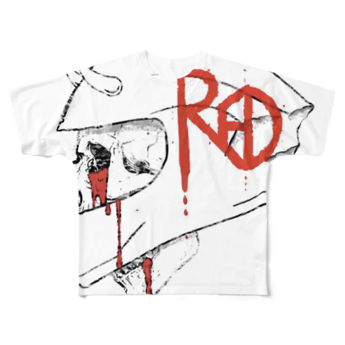 reD All-Over Print T-Shirt