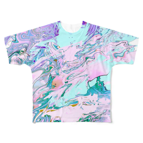 ＾＾(^.^) All-Over Print T-Shirt