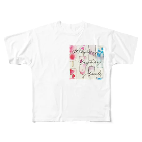 アイスクリーム・グラデーション All-Over Print T-Shirt