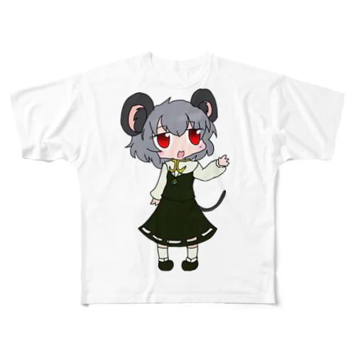 NYN姉貴 フルグラフィックTシャツ