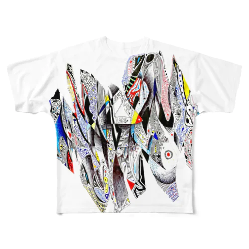 ZIGZAG All-Over Print T-Shirt