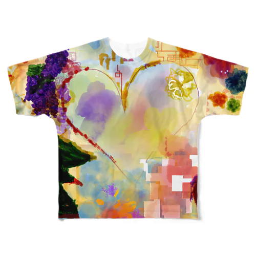 Clear Heart All-Over Print T-Shirt