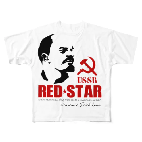 LENIN レーニン フルグラフィックTシャツ