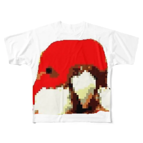 鳥頭くん All-Over Print T-Shirt