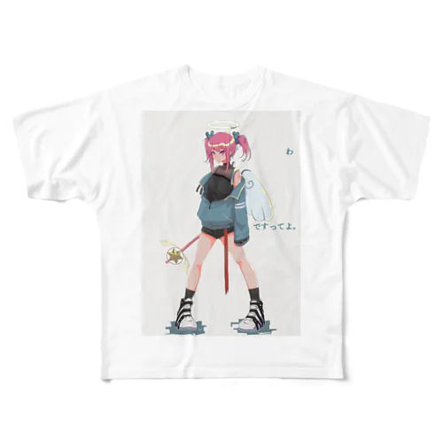 wa フルグラフィックTシャツ