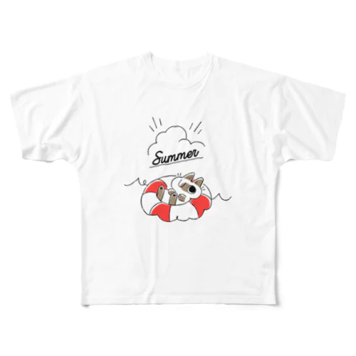 真夏のあずきさん All-Over Print T-Shirt