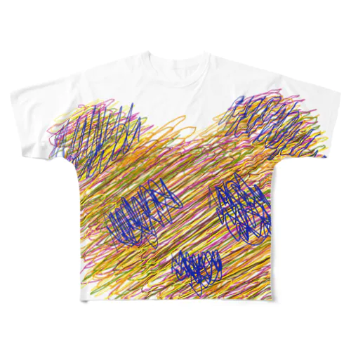 パンダ All-Over Print T-Shirt