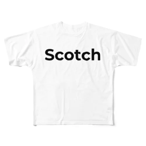 Scotch & wear フルグラフィックTシャツ