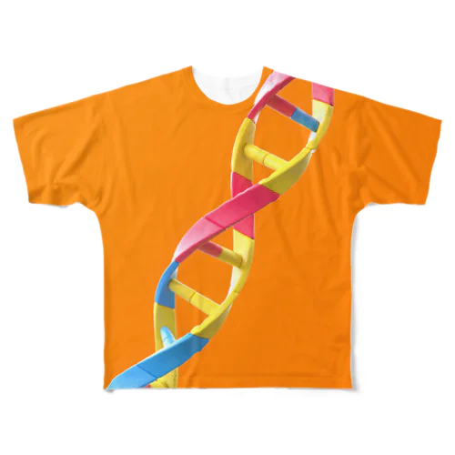 DNA フルグラフィックTシャツ