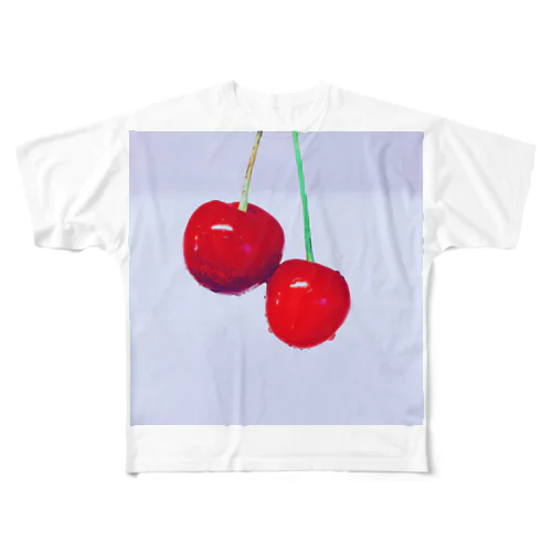 チェリー🍒チェリー🍒 All-Over Print T-Shirt