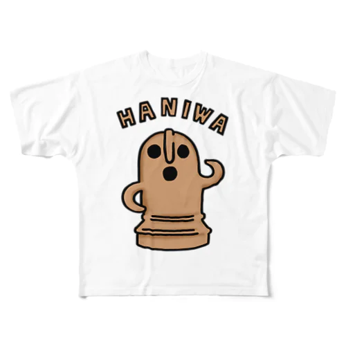 ハニワ  All-Over Print T-Shirt
