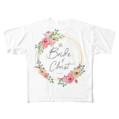 the Bride of Christ フルグラフィックTシャツ