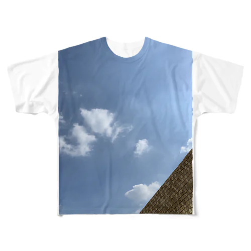 青空 All-Over Print T-Shirt