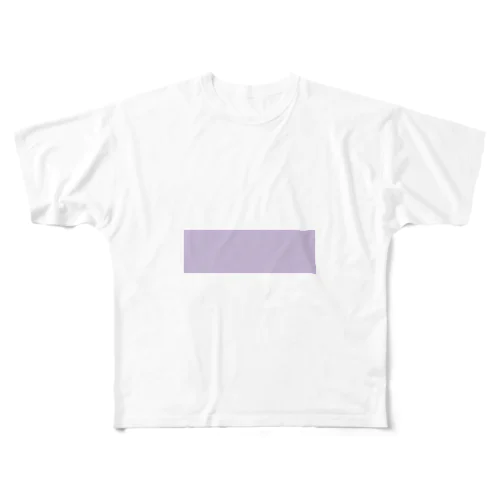 mauve All-Over Print T-Shirt