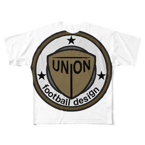 UNION FOOTBALL DESIGN フルグラフィックTシャツ