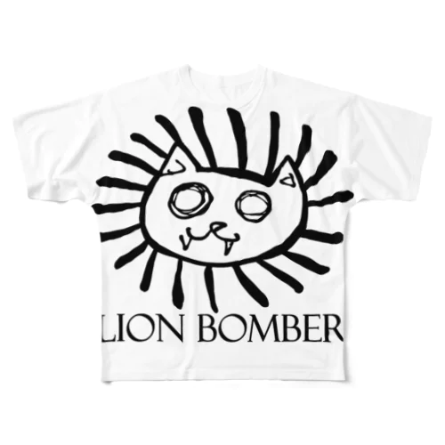 LION BOMBER フルグラフィックTシャツ