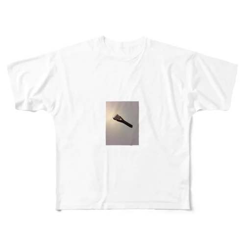 五線譜のペン先 All-Over Print T-Shirt