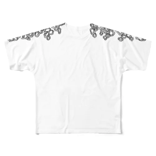 鱗 All-Over Print T-Shirt