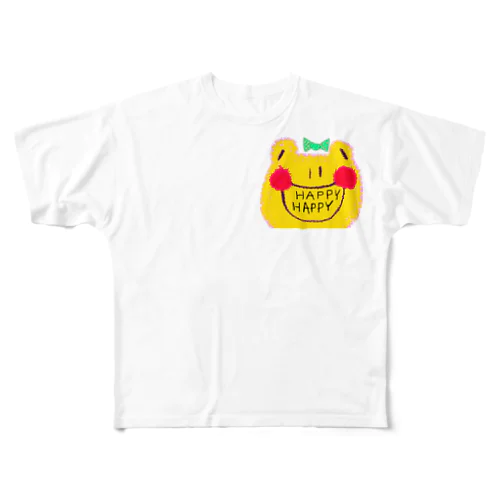 オリジナルカエルちゃんグッズ All-Over Print T-Shirt
