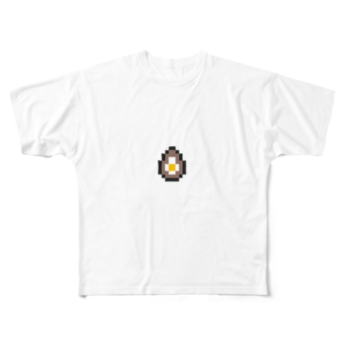 煮卵 All-Over Print T-Shirt