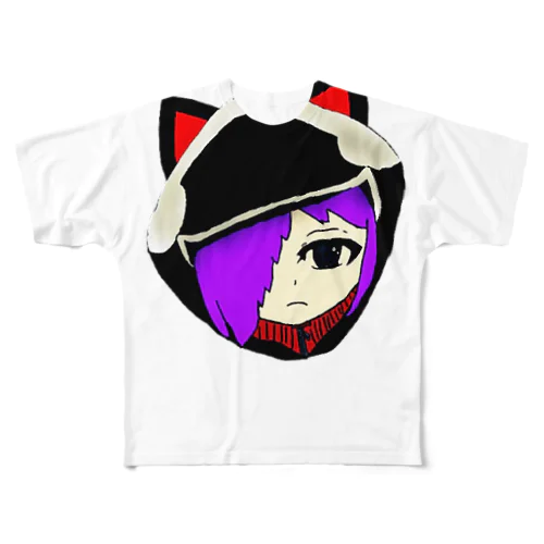 イケてる女の子 All-Over Print T-Shirt