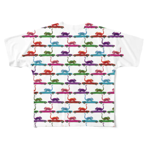 camereon with car_2 All-Over Print T-Shirt