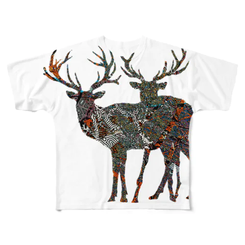 deeeeeeer All-Over Print T-Shirt