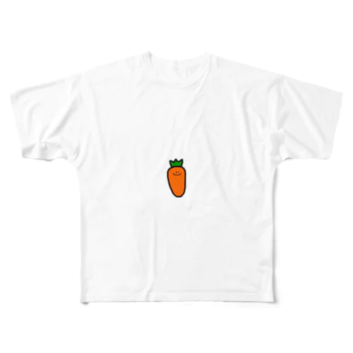 にんじぬ フルグラフィックTシャツ