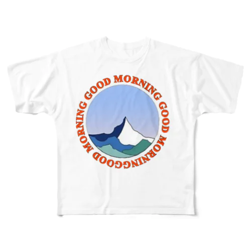 GOOD MORNING GOOD NIGHT All-Over Print T-Shirt