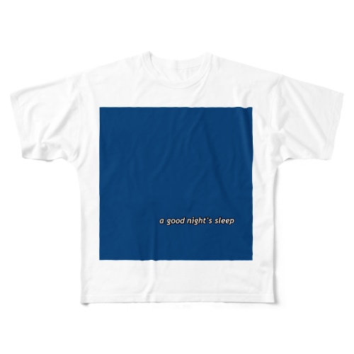 熟睡 All-Over Print T-Shirt