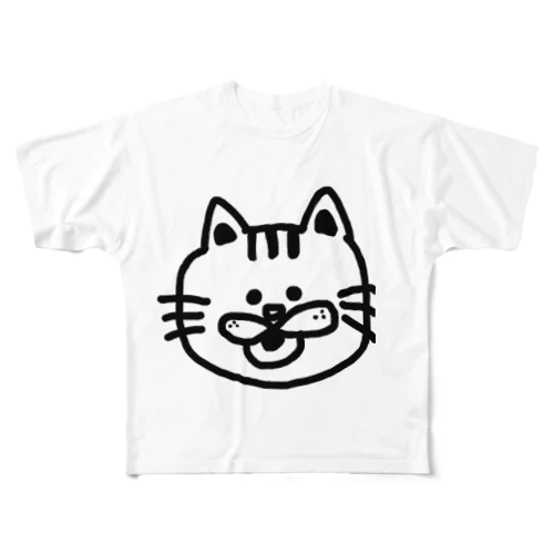 ねこちゃん All-Over Print T-Shirt