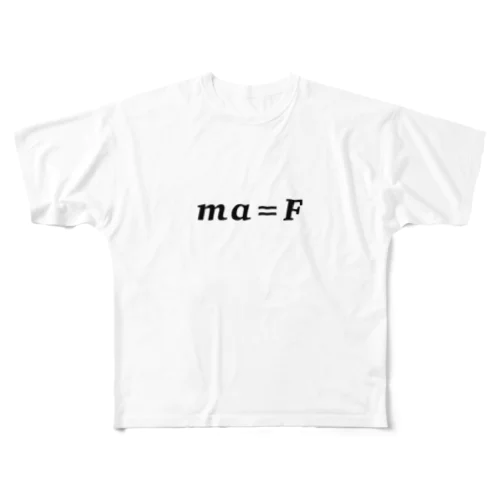 物理方程式シリーズ フルグラフィックTシャツ