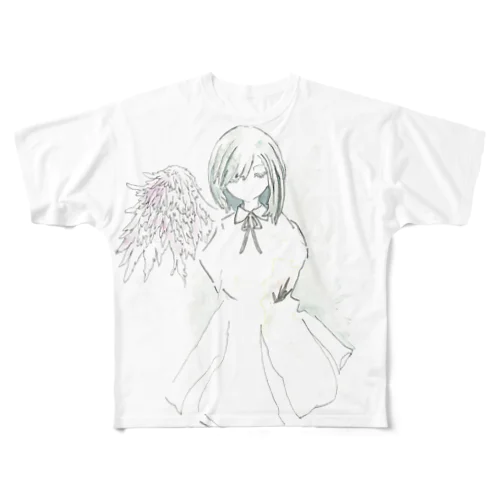 祈り フルグラフィックTシャツ