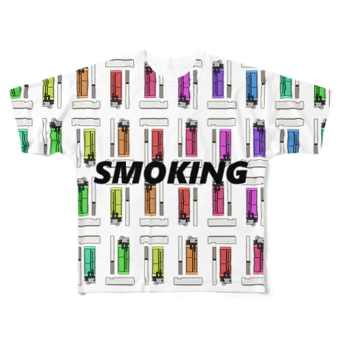 RAINBOW SMOKING All-Over Print T-Shirt