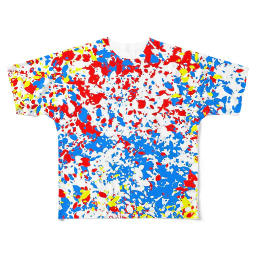 ペンキ柄 All-Over Print T-Shirt