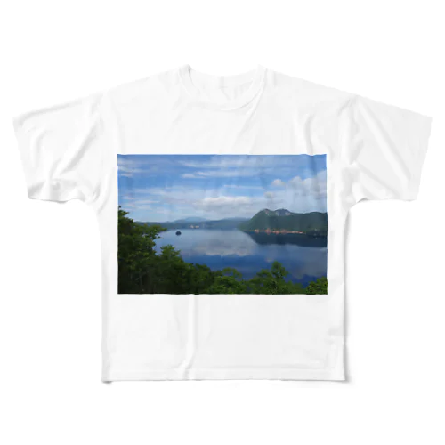 夢の摩周湖 フルグラフィックTシャツ
