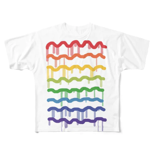 にじ All-Over Print T-Shirt