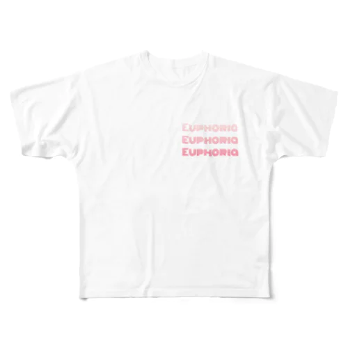 euphoria フルグラフィックTシャツ