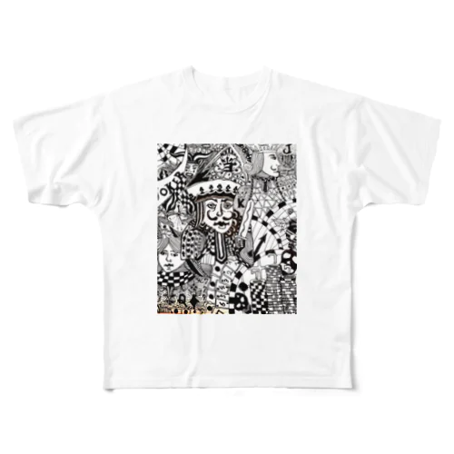 ギャンブル運アップ All-Over Print T-Shirt