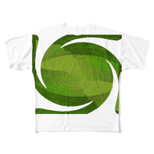 藻１ All-Over Print T-Shirt