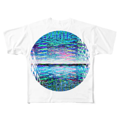 地球１ フルグラフィックTシャツ