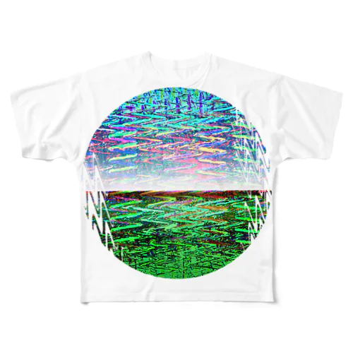 地球2 All-Over Print T-Shirt