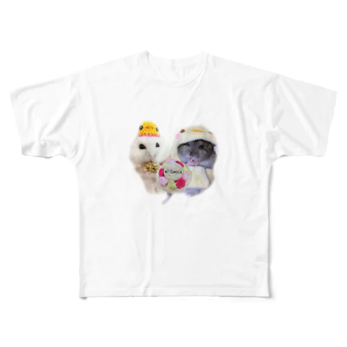 みいモカひよこグッズ All-Over Print T-Shirt