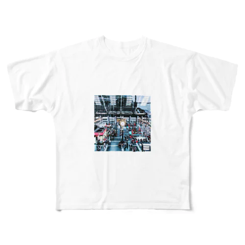 大阪駅構内マグ All-Over Print T-Shirt